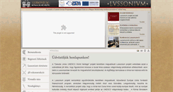 Desktop Screenshot of lussonium.hu